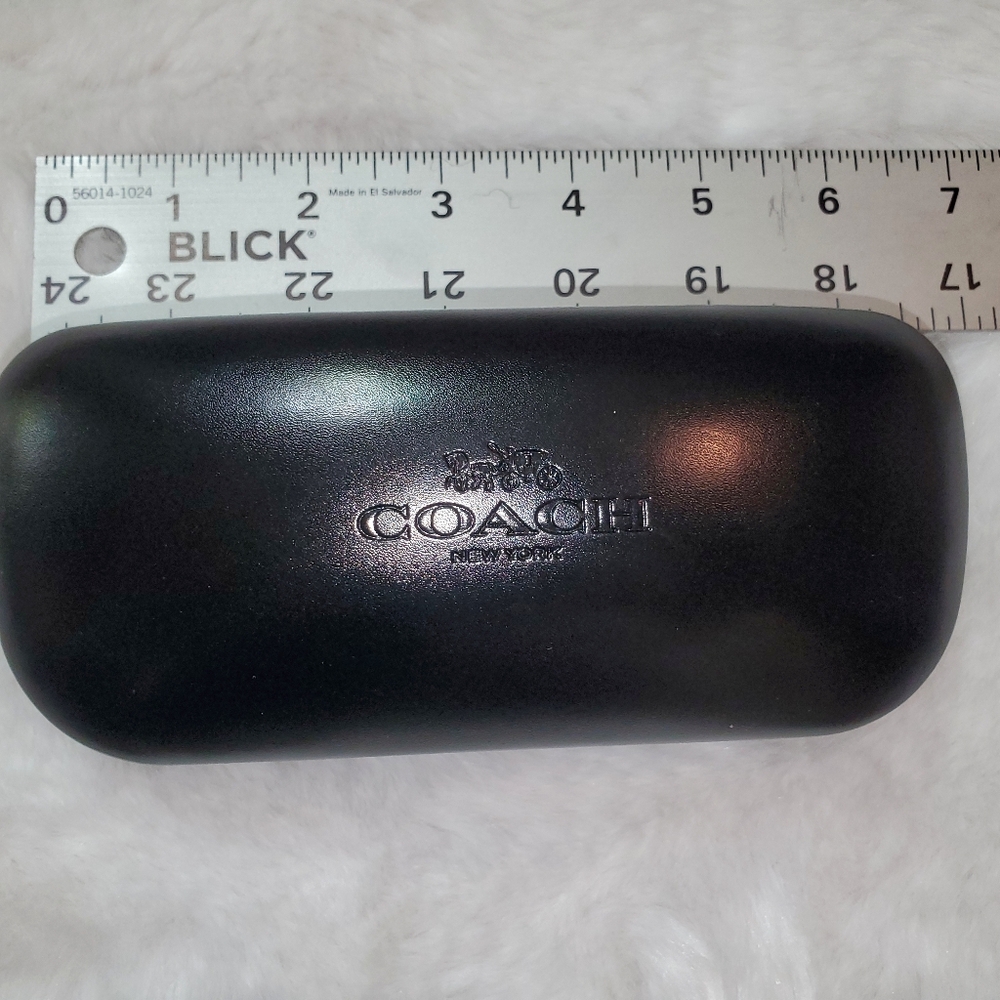 Coach Black Eyeglass Case
